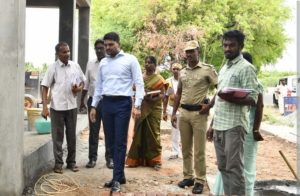 பெரியகுளம் ஊராட்சி ஒன்றியத்தில் மேற்கொள்ளப்பட்டு வரும் வளர்ச்சி திட்டப் பணிகள்- மாவட்ட கலெக்டர் ஆய்வு
