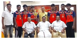 39-வது அகில இந்திய ஜூனியர் கயிறு இழுக்கும் போட்டி: புதுச்சேரி அணிக்கு வெள்ளிப் பதக்கம்