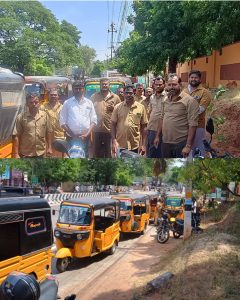 சிஎன்சி ஆட்டோ தொழிலாளர்கள் சீரான எரிபொருள் கிடைக்க வேண்டி மாவட்ட ஆட்சியரிடம் மனு