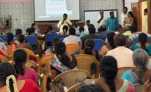 பெரியகுளத்தில் மக்கள் தொகை கணக்கெடுப்பு பயிற்சி: மாவட்ட வருவாய் அலுவலர் ஆய்வு