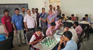 மாவட்ட அளவிலான குறுமைய சதுரங்கப் போட்டி