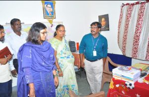 நெமிலி சமூக விடுதி காப்பாக்கத்தில் மாவட்ட ஆட்சியர் ஆய்வு