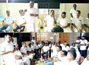 கரூர்: அதிமுக நிர்வாகிகள் ஆலோசனைக் கூட்டம் நடைபெற்றது