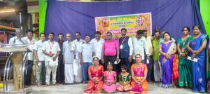 தேசிய திருக்கோயில் கூட்டமைப்பு சார்பில் ஆன்மீக சொற்பொழிவு மற்றும் மாணவிகளுக்கு பரிசளிப்பு விழா