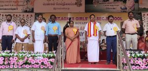 உத்தமபாளையம் அருகே புனித ஆக்னஸ் பள்ளியின் 40-வது ஆண்டு விளையாட்டு விழா – எம்.எல்.ஏ. ஜெகநாத் மிஸ்ரா தொடங்கி வைத்தார்