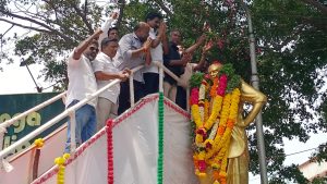 கல்வித்தந்தை காமராஜர் பிறந்தநாள் விழா: தலித் மக்கள் பாதுகாப்பு இயக்கம் சார்பில் மாலை அணிவித்து மரியாதை