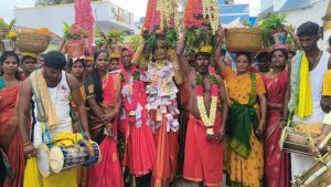 தருமபுரி அருகே ஆடி பண்டிகை அம்மன் கோயில் திருவிழா