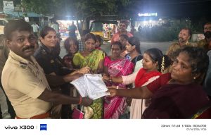 புதுச்சத்திரம் காவல்துறை சார்பில் சாலை பாதுகாப்பு, போதைப்பொருள் ஒழிப்பு மற்றும் பெண்கள் பாதுகாப்பு விழிப்புணர்வு