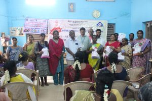 வரிச்சிக்குடியில் BIS SHINE திட்டத்தின் கீழ் மகளிர் சுய உதவிக்குழுவினருக்கு விழிப்புணர்வு பயிற்சி