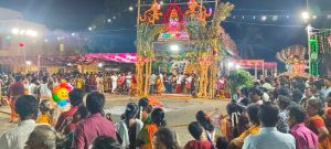 தர்மாபுரம் கிராமத்தில் ஸ்ரீ முத்துமாரியம்மன் ஆலய 38-ஆம் ஆண்டு தீமிதி திருவிழா