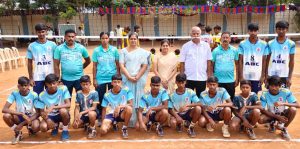 கோவை ஏ.பி.சி.மெடரிக் பள்ளி பொன் விழா ஆண்டு விளையாட்டு போட்டி