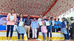 திட்டச்சேரிஅரசு மேல்நிலைப் பள்ளியில் ஆண்டு விளையாட்டு விழா