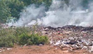 தஞ்சாவூர் மாநகராட்சியில் முக்கிய சாலைகளில் குப்பைகள் ஏறிக்கப்படுவதால் சுகாதார சீற்கேடு