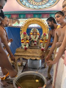 வல்லக்கோட்டை சுப்பிரமணிய சுவாமி திருக்கோயிலில் மழை வேண்டி சிறப்பு யாகம்