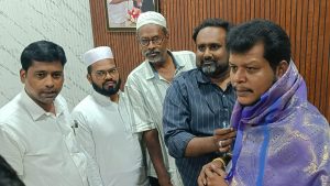 அமைச்சர் எம். விஜய் பாலாஜியை சந்தித்து வாழ்த்து தெரிவித்த அன்-நூர் மஸ்ஜித் நிர்வாகிகள்