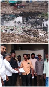 மணலி ஏலந்தனூர் கிராமத்தில் உள்ள குளத்தை தூர்வார பொதுமக்கள் கோரிக்கை