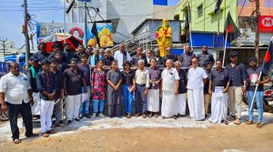 நீட் தேர்வை முழுமையாக ரத்து செய்ய வலியுறுத்தி மன்னார்குடியில் திராவிடர் கழகம் கண்டன ஆர்ப்பாட்டம்