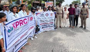 நீலாம்பூரில் சாலை பாதுகாப்பு விழிப்புணர்வு நிகழ்ச்சி