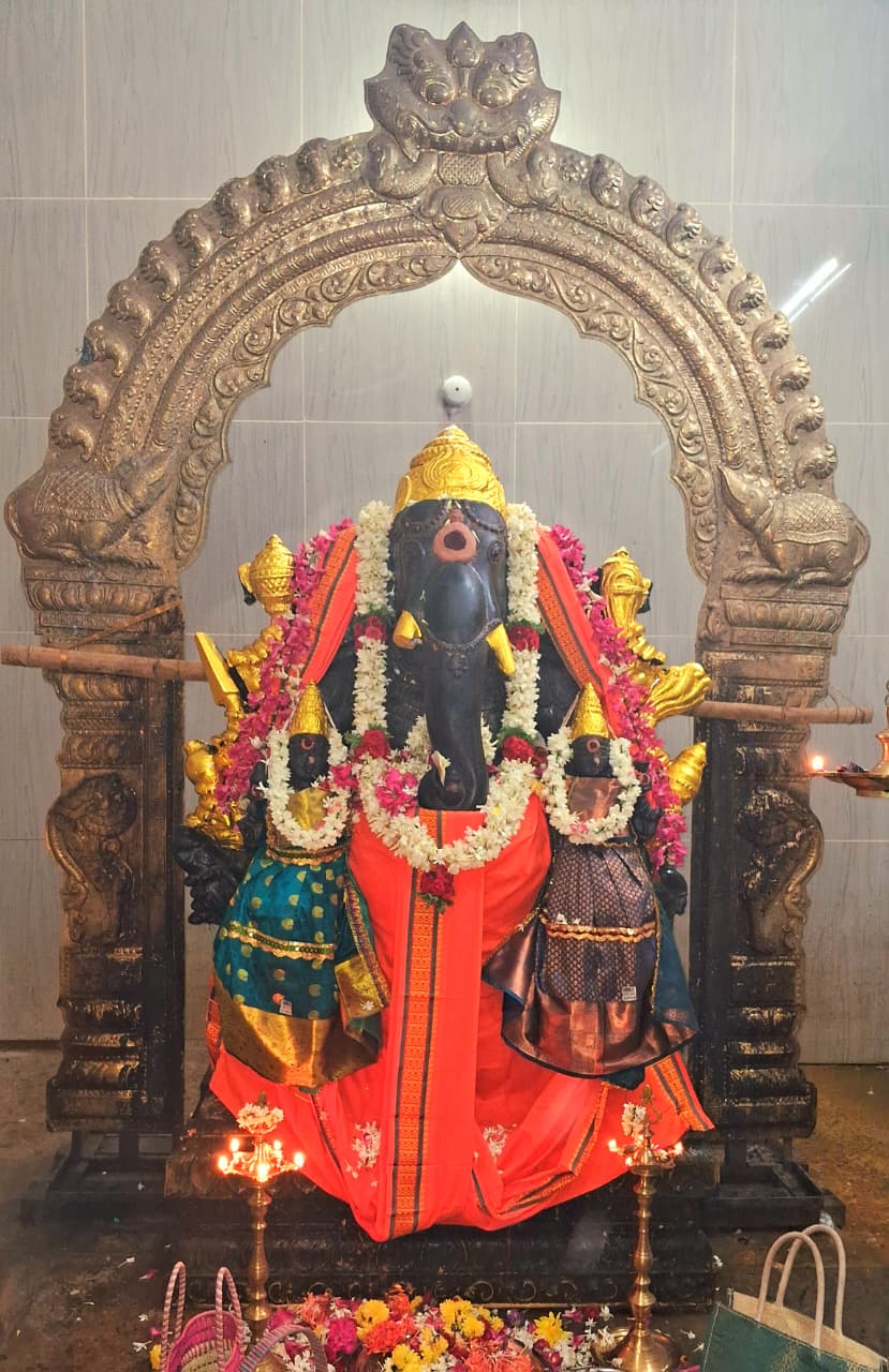 திருவாரூர் லெட்சுமி கணபதி ஆலயத்தில் சங்கடஹர சதுர்த்தி வழிபாடு