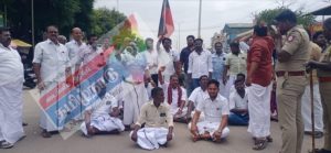 பேராவூரணியில் பரபரப்பு: உதயநிதி ஸ்டாலின் கைது கண்டன ஆர்ப்பாட்டம் மற்றும் சாலை மறியல் – எம்.எல்.ஏ. நா.அசோக் குமார் உள்பட நூற்றுக்கும் மேற்பட்டோர் கைது!
