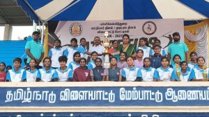 மதுக்கரை குறுமைய தடகள போட்டி- கலைவாணி மாடல் மெட்ரிக் பள்ளி கைப்பற்றி அசத்தல்