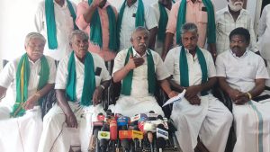 தமிழக பட்ஜெட்டில் நீர்வளத்துறை நிதி ஒதுக்கீடு வரவேற்பு; பி.ஆர். பாண்டியன் சீர்காழியில் பேட்டி