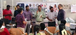 எலும்பு மற்றும் மூட்டு வார விழா – 3ஆம் நாள் விழிப்புணர்வு நிகழ்ச்சி