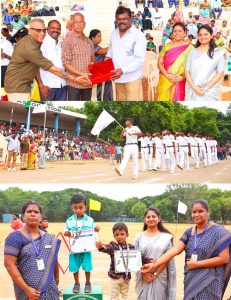 மதுரை மீனாட்சி மெட்ரிக்குலேஷன் மேல்நிலைப்பள்ளி விளையாட்டு விழா