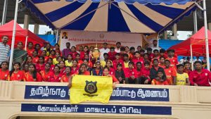 கோவை மாவட்ட 67-வது குழும தடகளப் போட்டி நிறைவு