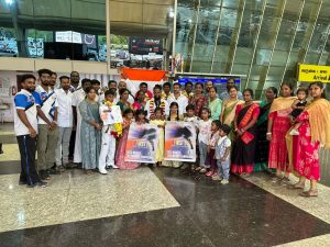 சர்வதேச டேக்வாண்டோ போட்டியில்,கோவை ஆண்ட்லீ ப்ளோக் பெல்ட் அகாடமியை சேர்ந்த மாணவர்கள் பதக்கம் வென்று அசத்தல்