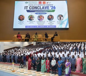 கே.பி.ஆர் கலை அறிவியல் மற்றும் ஆராய்ச்சிக் கல்லூரியின் School of IT Integrated Commerce சார்பில் ‘IT Conclave ’26’ தகவல் தொழில்நுட்பக் கருத்தரங்கு