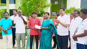 போதை இல்லா தமிழகம் விழிப்புணர்வு மாரத்தான் போட்டி-ஆயிரத்துக்கும் மேற்பட்ட மாணவர்கள் பங்கேற்பு