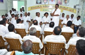 தருமபுரி மாவட்ட அதிமுக சார்பில் கண்டன ஆர்ப்பாட்டம்-நிர்வாகிகள் ஆலோசனைக் கூட்டம்.