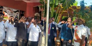 திண்டுக்கல் ஒருங்கிணைந்த நீதிமன்ற வளாகத்தில் சுதந்திர தின விழா