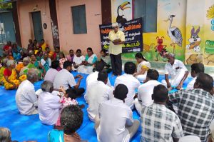 தேவதானப்பட்டி அருகே சில்வார்பட்டி ஊராட்சியில் சிற ப்பு கிராமசபை கூட்டம்