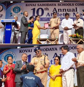கோவை நேரு விளையாட்டு அரங்கில் சஹோதயா பள்ளிகள் கூட்டமைப்பின் 10-வது ஆண்டு தடகளப் போட்டி தொடக்கம்
