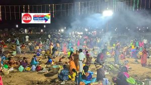 பேராவூரணி அருகே பெரியகத்திக்கோட்டை ஸ்ரீ வீரனார் சுவாமி – ஸ்ரீ காமாட்சி அம்மன் கோவில் திருவிழாவில் பாரம்பரிய வழிபாடு