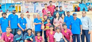 கோவை சஹோதயா பள்ளிகள் கூட்டமைப்பின் சார்பில், 10-வது ஆண்டு தடகளப் போட்டி