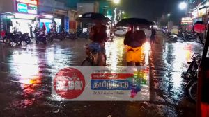 திருவாரூர் மாவட்டத்தில் திடீர் கனமழை: வெப்பம் தணிந்து குளிர்ச்சி; பல்வேறு கிராமங்களில் மின்வெட்டால் பொதுமக்கள் அவதி