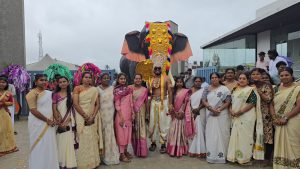 கோவை கற்பகம் கல்லூரியில் களைகட்டிய ஓணம் கொண்டாட்டம்