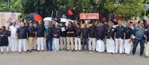அரியலூரில் திராவிடர் கழக இருசக்கர வாகன பேரணிக்கு வரவேற்பு