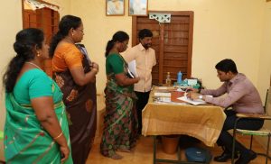சீப்பலாக்கோட்டை ஊராட்சியில் மாவட்ட ஆட்சித் தலைவர் ஆய்வு