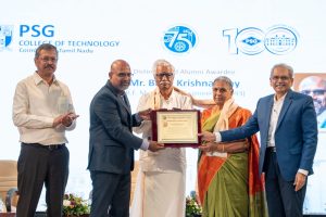 பிஎஸ்ஜி தொழில்நுட்பக் கல்லூரியில் நிறுவன நாள் விழா-பவள விழா சிறப்பு மலர் வெளியீடு