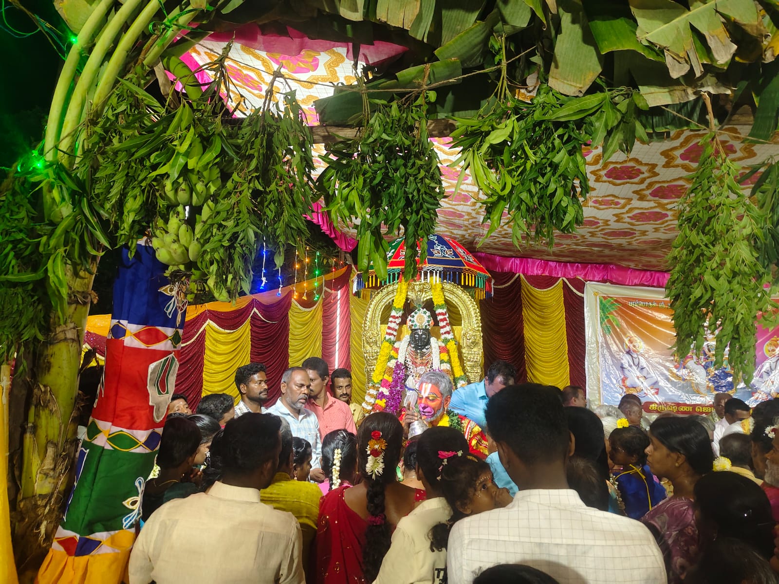 வடுகோட்டையில் கிருஷ்ண ஜெயந்தி விழா சிறப்பாக கொண்டாட்டம்