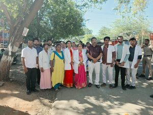தென்காசி மாவட்ட பார்வையிழப்பு தடுப்புச் சங்கத்தின் சார்பில், கண்தான இருவார விழிப்புணர்வு நிகழ்ச்சி