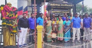 மதுரையில் பெரியார் 148 வது பிறந்த நாள் விழா-ஆதித்தமிழர் பேரவையினர், சிலைக்கு மரியாதை.!!