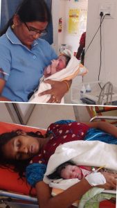 ஓடும் ஆட்டோவில் பிரசவம்-பெண் குழந்தை பிறந்தது