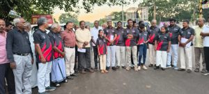 அரியலூர் மாவட்ட திராவிட கழகம் மற்றும் பகுத்தறிவாளர்கழகம் சார்பில் பெரியார்  நடைப்பயணம்