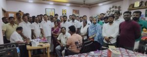தமிழக வெற்றி கழகம், தேனி தென்மேற்கு மாவட்ட கழக நிர்வாகிகள் ஆலோசனைக் கூட்டம்