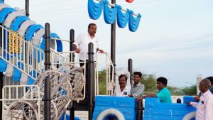 தூத்துக்குடி மாநகராட்சி மக்களுக்கு அதிசயத்துடன் கூடிய துறைமுகம் கடற்கரை பொழுதுபோக்கு பூங்கா